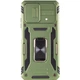 Ударостійкий чохол Camshield Army Ring для Xiaomi Poco X5 5G / Note 12 5G Оливковий/Army Green - зображення 2
