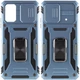 Ударостійкий чохол Camshield Army Ring для Xiaomi Poco X5 5G / Note 12 5G Синій/Light Blue - зображення 1