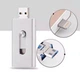 Usb flash 64 Gb, USB 3.0/Lightning for Apple silver - изображение 2