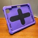 Чехол STR EVA Apple iPad 8 (10.2" экран) детский с регулируемой подставкой Purple - изображение 4