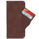 Чехол-книжка с кармашками Deexe Wallet Stand для Xiaomi Redmi Note 13 Pro 4G / Note 14S / Poco M6 Pro - Brown - изображение 2