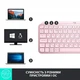 Клавиатура Logitech mx Keys Mini Wireless Illuminated ua Rose (920-010500) - изображение 6