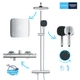 Душевая система с термостатом GROHE Vitalio Comfort 250 26696001 - изображение 2
