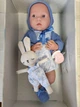 Пупс мальчик с одеждой и игрушкой кроликом Berenguer, 38 см - изображение 2