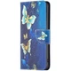 Чехол с рисунком Deexe Color Wallet для HMD Pulse / Pulse Plus - Golden Butterflies - изображение 3