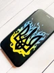 Чехол-книжка с рисунком для Xiaomi Redmi Note 11 Pro/12 Pro 4G Черный :: Тризуб Пламя (принт 257) - изображение 3