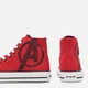 Подростковые высокие кеды для мальчика Marvel BP40-SS23-300D100Marvel 39 Красные (5904862842288) - изображение 6