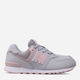 Buty sportowe dziecięce dla dziewczynki New Balance 574 GC574CG1 37 Szare (196307145121) - obraz 1