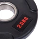 Млинці (диски) гумові Life Fitness SC-80154B-2_5 Матеріал: Метал + Гума Вага: 2,5 кг. Внутрішній діаметр: 51 мм. Колір чорний - зображення 2