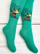 Демісезонні колготки TwinSocks зелені 86-92 см 3349 - зображення 2