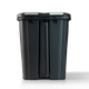 Відро для сміття сортувальне з кришкою та педалью MVM BIN-05 (20+20L) LIGHT GRAY/GRAY - зображення 9