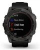 Смарт-годинник Garmin Fenix 7X Sapphire Solar Carbon Gray DLC Titanium with Black Band (010-02541-34) - изображение 7