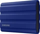 Накопичувач зовнішній SSD 2.5" USB 2.0TB Samsung T7 Shield Blue (MU-PE2T0R/WW) ( 18525 ) - изображение 3