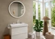 Смеситель для раковины 150 Fine CoolStart Hansgrohe Tecturis S (цвет - белый матовый), с донным клапаном push-open 73340700 - изображение 2