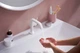 Cмеситель для умывальника однорычажный HANSGROHE Tecturis S EcoSmart+ белый латунь с донным клапаном 73320700 - изображение 8