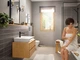 Смеситель для раковины 110 CoolStart EcoSmart+ Hansgrohe Rebris E (цвет - чёрный матовый), с донным клапаном 72589670 - изображение 2