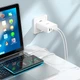 Зарядний пристрій HOCO N31 Leader PD100W, білий - зображення 3