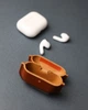 Шкіряний чохол MERE для Apple AirPods Pro 2 Коричневий - изображение 4