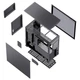 Корпус для ПК JONSBO D41 MESH Black - зображення 7