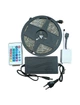 Светодиодная лента SMD 5050 Strip Light RGB Original (54 LED/m) 5 метров на силиконе с блоком и пультом управления разноцветная (полный комплект) - изображение 2