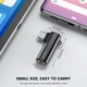Адаптер MOSWAG USB Type C на 3.5мм black - зображення 6