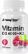 Вітамін D3 4000 + K2 IronFlex Vitamin D3 4000 + K2 120 tabs (Raspberry) - зображення 1