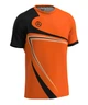 Волейбольна футболка чоловіча RIGO DELFI Black-Orange S - зображення 1