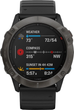 Смарт-часы Garmin Fenix 6 Sapphire Сarbon Grey DLC with Black Band (010-02158-10/11) - изображение 6