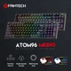 Ігрова клавіатура Fantech ATOM96 MK890 Red Switch механічна c LED RGB підсвічуванням - зображення 9