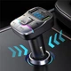 Подвійний USB Qc PD FM-модулятор Gzoi аудіоадаптер Автомобільний зарядний пристрій від прикурювача - зображення 6