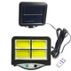 Уличный светильник фонарь Solar ligh BL BK-128-4COB/ 9892 на солнечной батарее с датчиком движения и пультом аккумуляторный - изображение 4