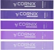 Резинки для фитнеса Cornix Mini Power Band 5 шт 1-20 кг Фиолетовые (XR-0253) - изображение 2