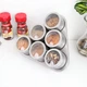 Набор для специй Edenberg на магнитной подставке 6 баночек Silver (EB-3499) - изображение 9