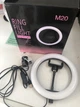 Набор для блогера Selfie Ring Light светодиодная лампа кольцевого света со штативом и Bluetooth-пультом Серебристо-черный (М20-3888) - изображение 8