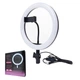 Кольцевой свет Selfie Ring Light лампа светодиодная с гибким держателем для телефона 20см Бело-черный (М20) - изображение 1