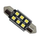 Светодиодная лампа C5W Festoon 6SMD 3030 Autoexpect 12V 36мм с обманкой (31118) - изображение 1