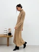 Свитер вязаный оверсайз женский ARTKNIT Оливия One Size Карамель (4823093453302) - изображение 6