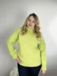 Свитер вязаный оверсайз женский ARTKNIT Sofia One Size Яблочный (4823093452459) - изображение 5