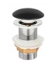 Донний клапан Invena, click-clack, чорний, матовий, керамічний грибок SC-B1-CBP - изображение 1