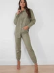 Джинсова рубашка жіноча Missguided Хакі (G1807802 khaki (36)) - зображення 3