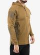 Кофта тактична Helikon Range Hoodie Topcool - Coyote/Adaptive Green L - зображення 6