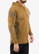 Кофта тактична Helikon Range Hoodie Topcool - Coyote/Adaptive Green XL - зображення 10