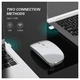 Миша бездротова USB/Type-C Halpilt Q23S Grey - зображення 6