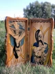 Ексклюзивний набір шашки, шахи, нарди Козак і череп, 3 в 1 - зображення 4