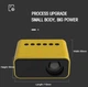 Проектор XON SmartView YT500 (320x240P, 1000Lm) Черный (XVAB0302BB 702) - изображение 6