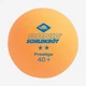 Мячики Donic Prestige 2* Orange 3pcs - изображение 3