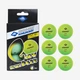 Мячики Donic Glow in the Dark Poly 40+ 6pcs - изображение 2