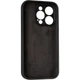 Чехол Fiji Silicone Case Full Camera для Apple iPhone 12 Pro бампер накладка с защитой камеры Black - изображение 3