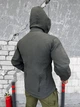 Тактична куртка Soft Shell із флісовою підкладкою Gray S - зображення 9
