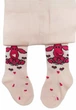 Колготки трикотаж с 3D рисунком для девочки Be Snazzy RA-52 068-74 см (3-9 months) Розовый - изображение 3